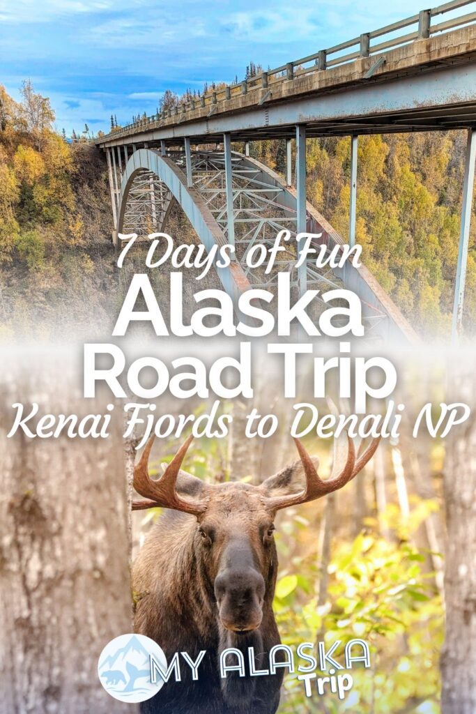 The best adventure in AK is a 7 day Alaska road trip. From Kenai Fjords to Denali National Park and plenty of stops between, see what you can fill a week of adventure with including Anchorage, Seward, Talkeetna and more.