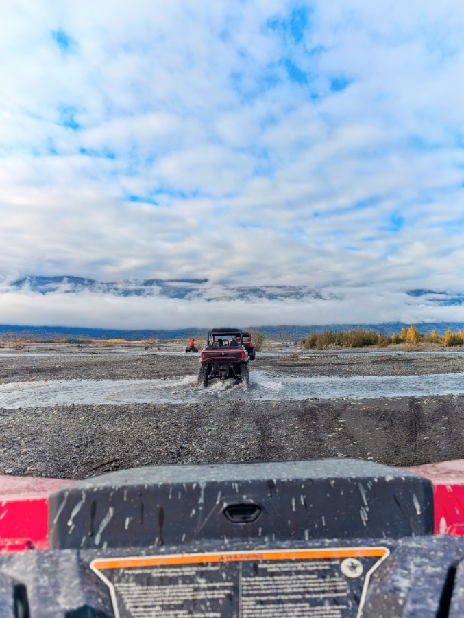 ATV Tour on Knik River with Alaska Backcountry Adventure Tours Palmer Alaska 1