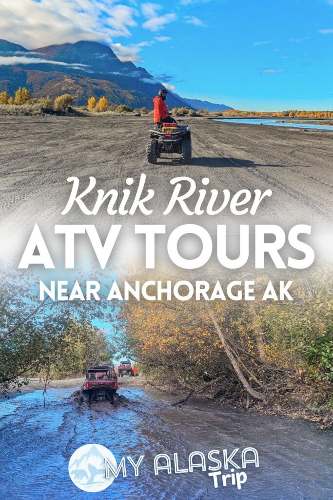 An ATV tour on the Knik River is one of the most Alaskan adventures you can plan for your Alaska trip. From crossing streams to scaling glacial dunes, ATVs in the backcountry are an epic way to see the Alaskan wilderness.