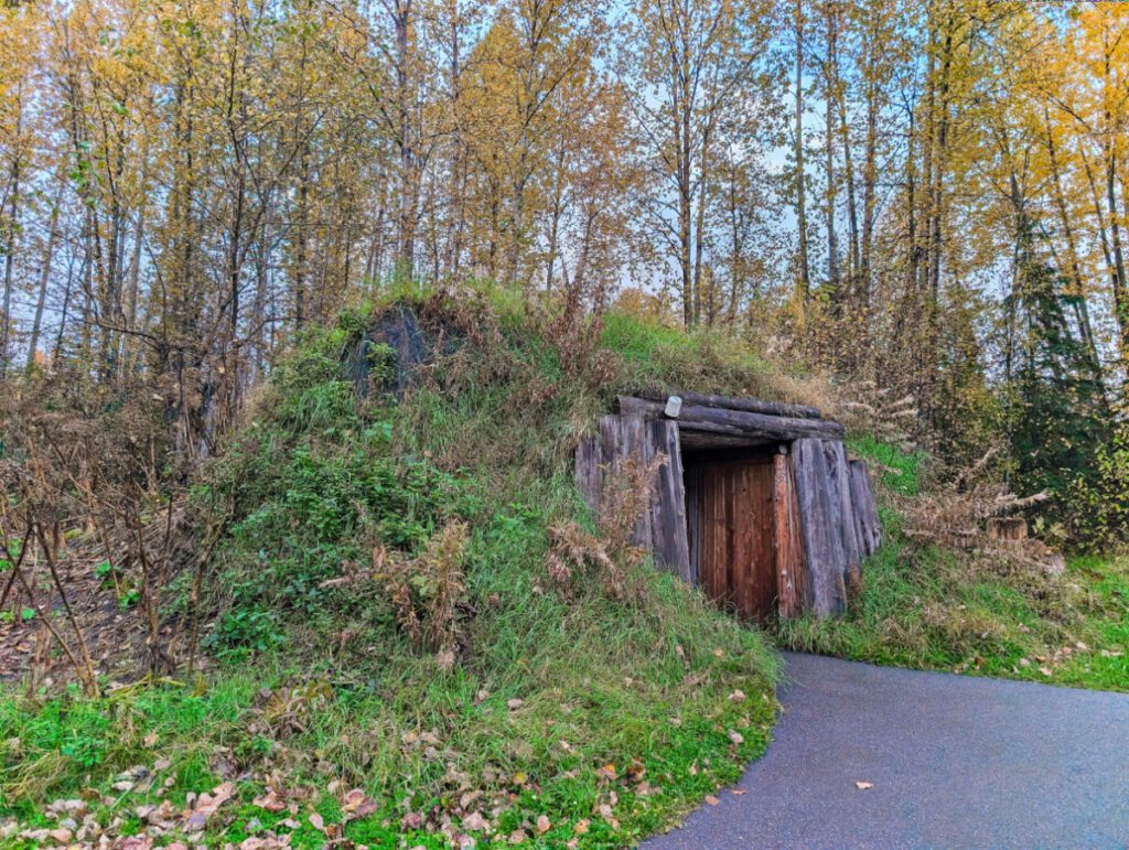 Alaska Native Dwelling at Alaska Native Heritage Center Anchorage 1