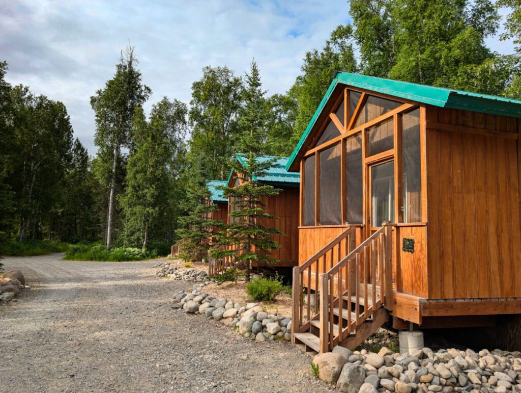 Cabins at Talkeetna Wilderness Lodge Talkeetna Alaska 3