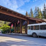 Entrance and Shuttle of Seward Windsong Lodge Seward Alaska 1