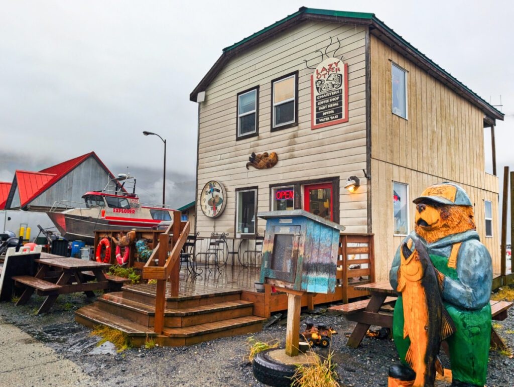 Exterior of Lazy Otter Charters in Whittier Alaska 1