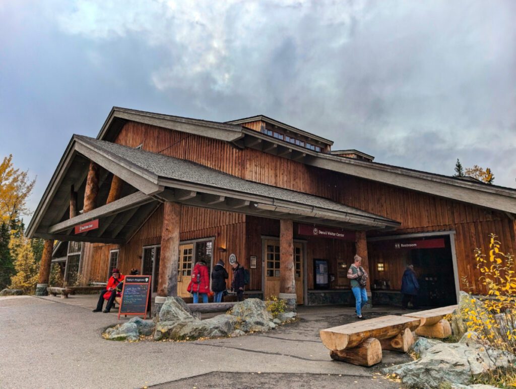 Exterior of Visitor Center Denali National Park Alaska 1