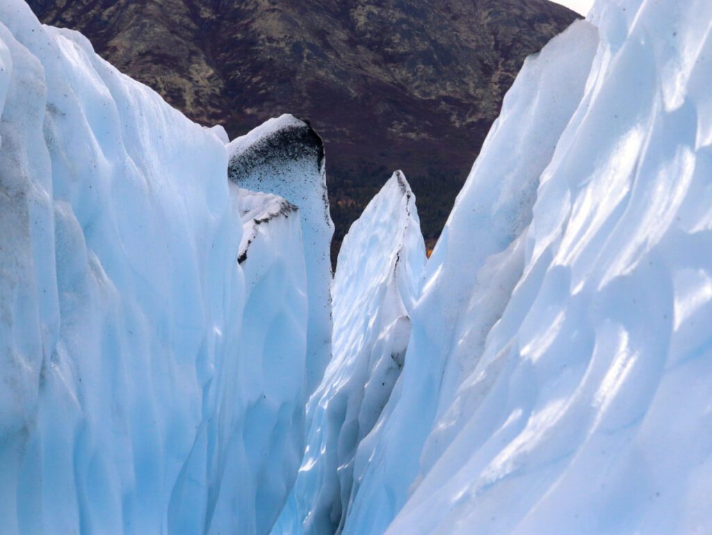 Glacial Ice Spires at Matanuska Glacier Hiking Glacier View Alaska 6