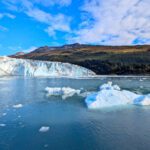 Icebergs at Harvard Glacier College Fjord on Phillips 26 Glacier Cruise Prince William Sound Whittier Alaska 2