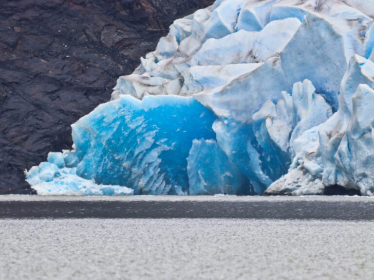 Mendenhall Glacier from Lake Tongass National Forest Juneau Alaska 2