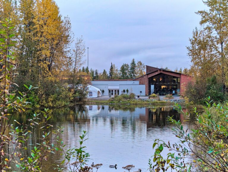 Pond and Outdoor Space at Alaska Native Heritage Center Anchorage 1