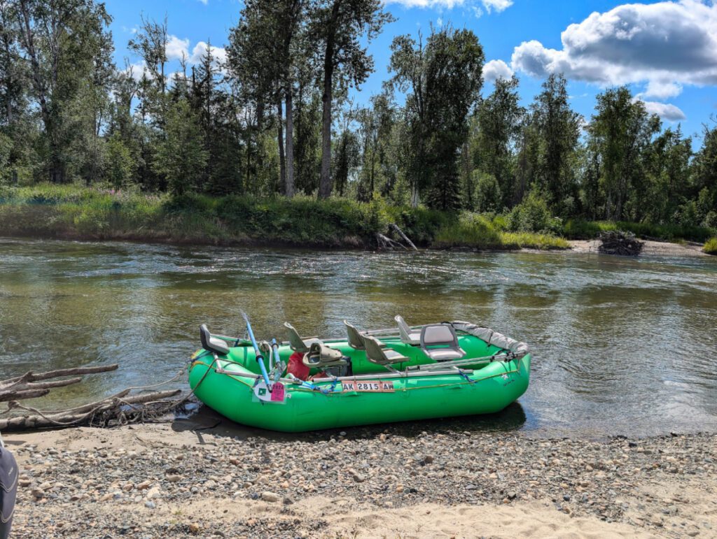 Raft with Willow Creek Tours Scenic Float Willow Alaska 1