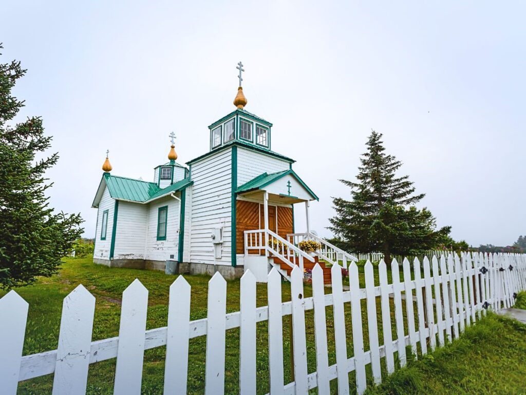 Russian Orthodox Church in Ninilchik Kenai Peninsula Alaska