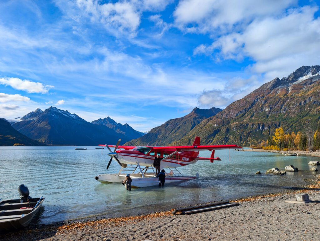 Crescent Lake at Lake Clark National Park with Rusts Air Service 2