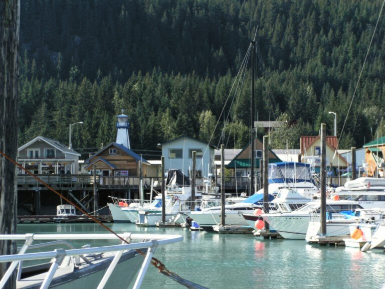 Small Boat Harbor in Seward Alaska 2