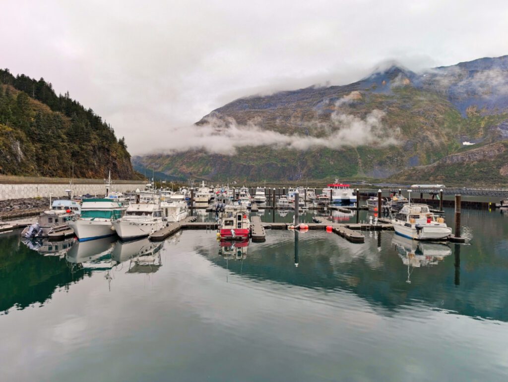 Small Boat Marina in Whittier Harbor Alaska 1