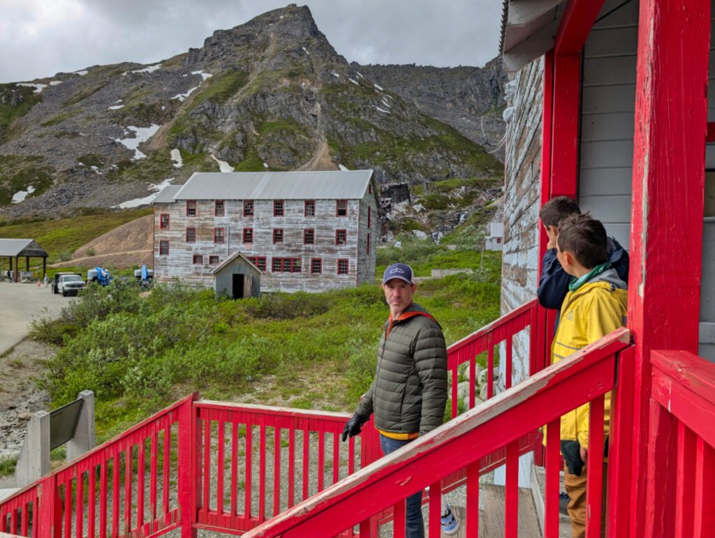 Taylor Family at Independence Mine State Park Palmer Alaska 1