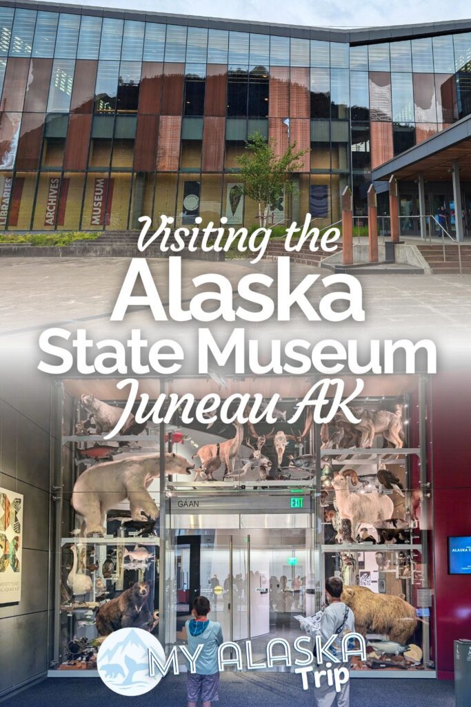 The Alaska State Museum in Juneau is a good place to visit to learn some Alaska history and engage with Alaska Native art. Located just outside of the main downtown area, the walk is worth it and it's a great addition to a visit to Juneau.