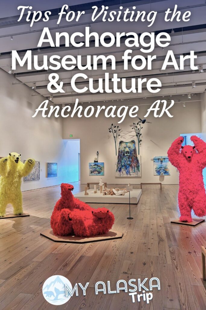 The Anchorage Museum is a great place to experience both Alaskan art and Alaska Native culture. The combination of history, local Alaska art and a Smithsonian collection of Native Alaska exhibits make it an ideal addition to your time in Anchorage.