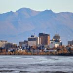 Anchorage from Tony Knowles Coastal Trail Alaska 1