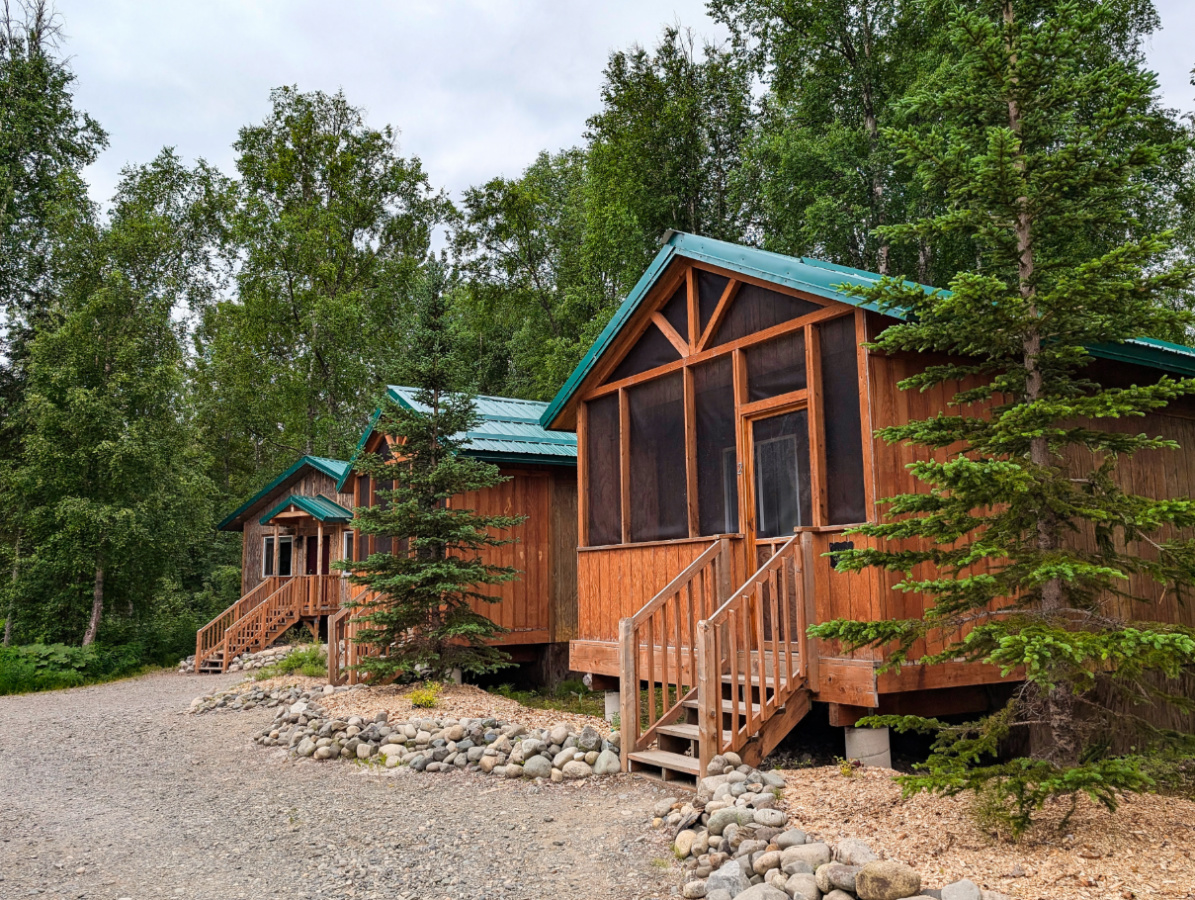 Cabins at Talkeetna Wilderness Lodge Talkeetna Alaska 1