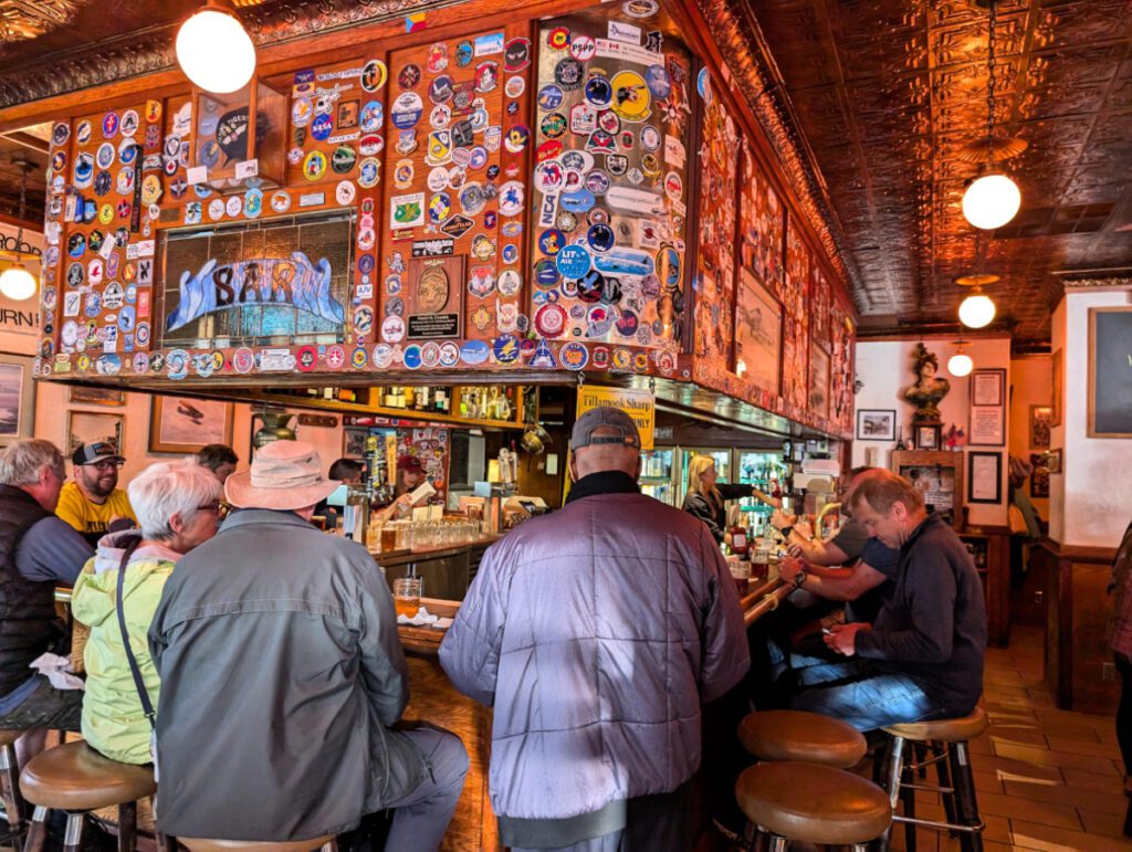 Interior of F Street Station Restaurant Anchorage Alaska 1