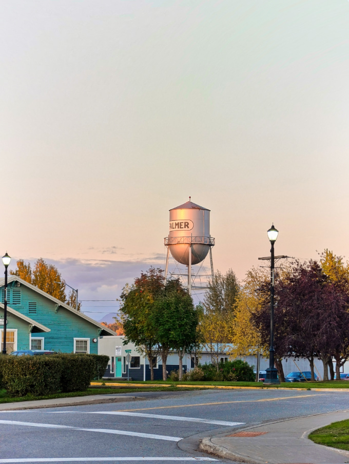 Palmer Water Tower in Palmer Alaska 2