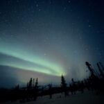 Aurora Borealis from Chena Hot Springs Snow Cat Northern Lights Tour Fairbanks Alaska 1