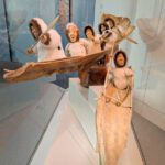 Inuit sculpture in Art Gallery at Museum of the North University of Alaska Fairbanks 1