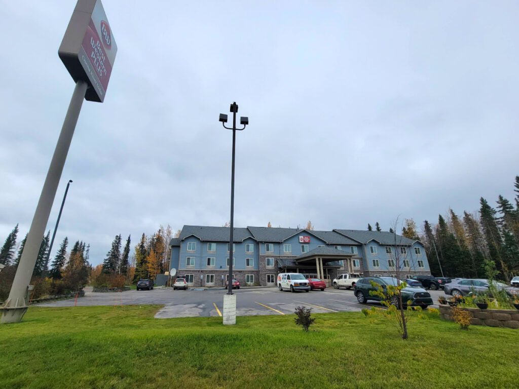 Exterior of Best Western Plus Chena River Lodge Fairbanks Alaska 3