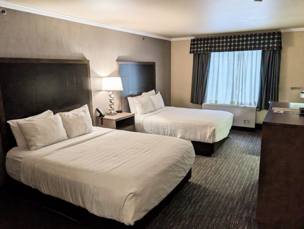 Two Double Room at Best Western Plus Chena River Lodge Fairbanks Alaska 2