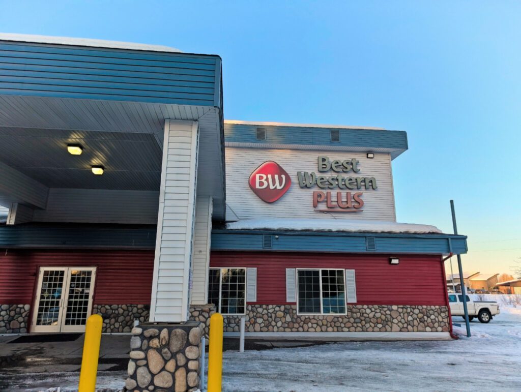 Exterior of Best Western Plus Pioneer Park Hotel Fairbanks Alaska 2