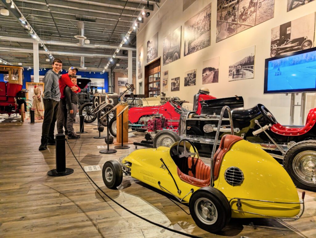 Taylor Family at Fountainhead Antique Auto Museum Fairbanks Alaska 6