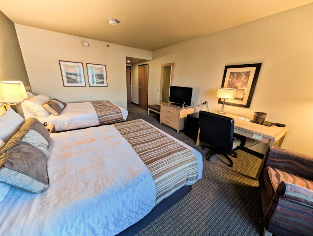 Two Queen Room at Westmark Hotel Fairbanks Alaska 1