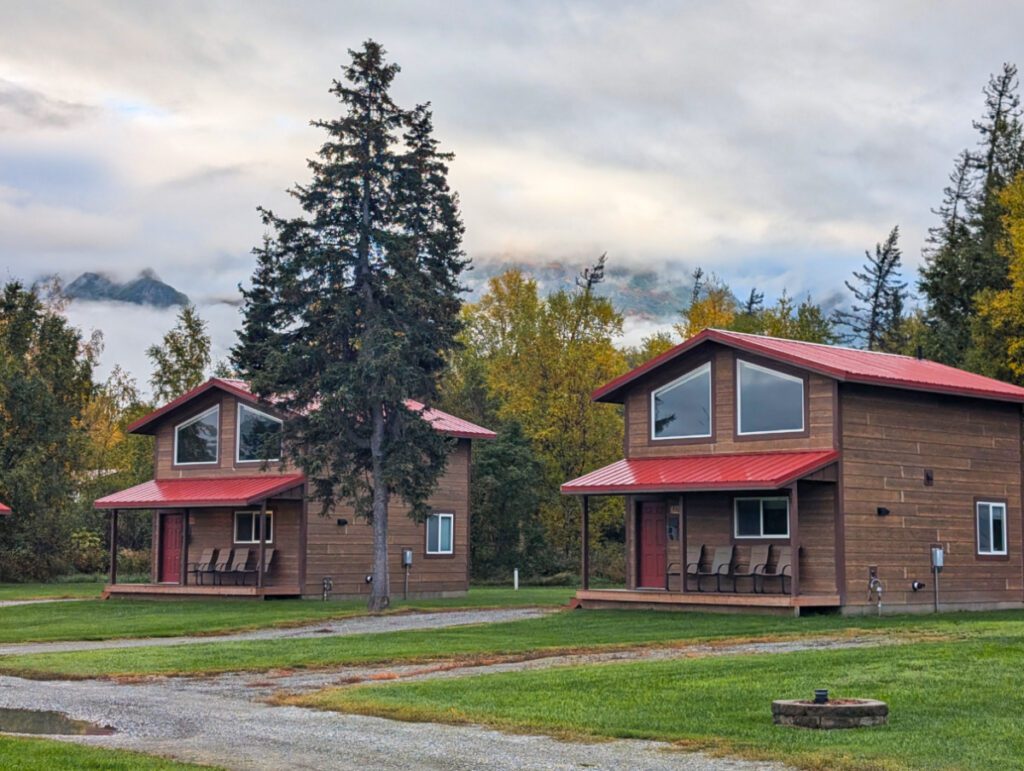 Exterior of Alaska Backcountry Cottages in Palmer Alaska 1