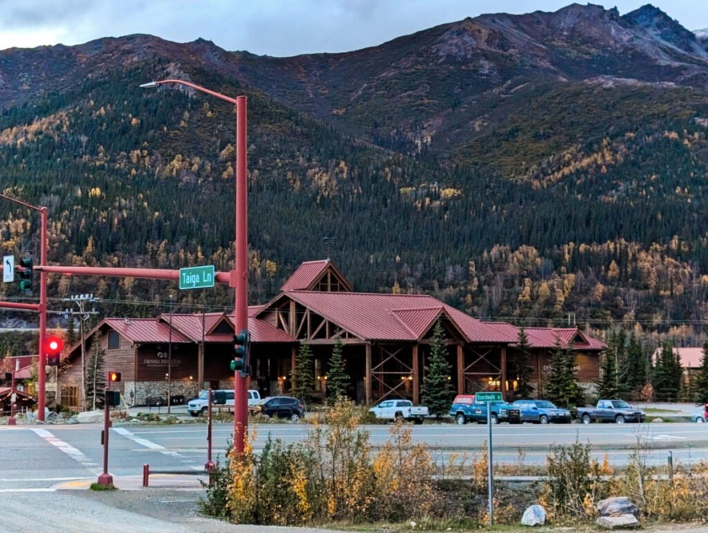 Exterior of Denali Princess Wilderness Lodge Denali Park Alaska 1