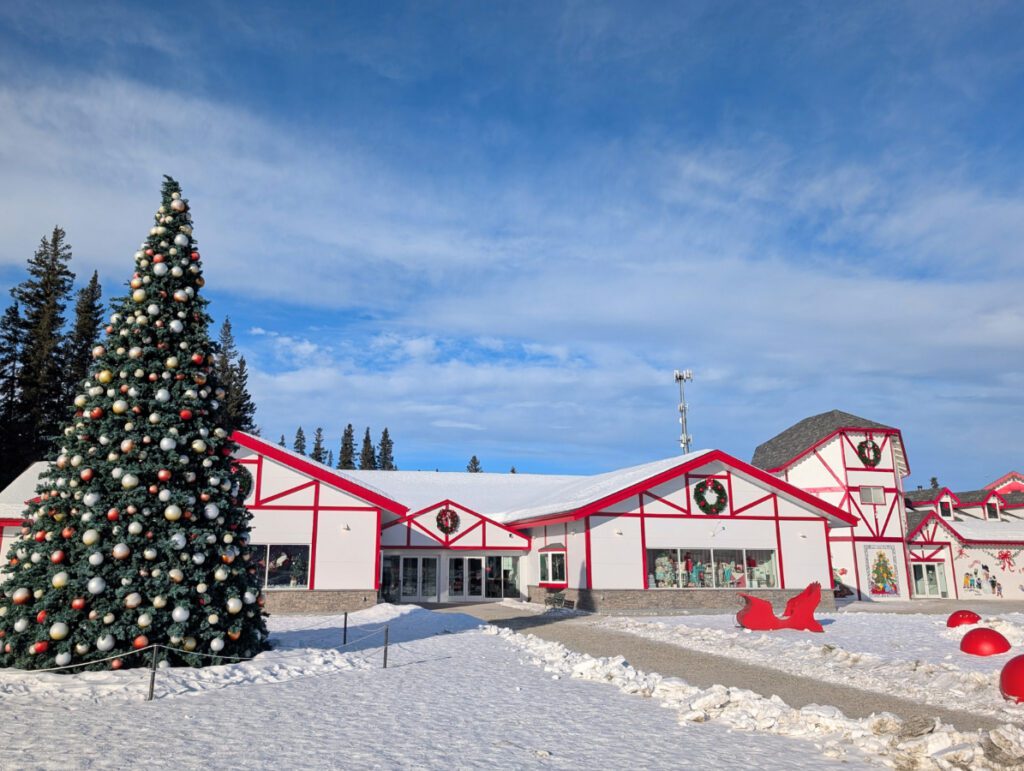 Exterior of Santa Claus House in North Pole Alaska 2