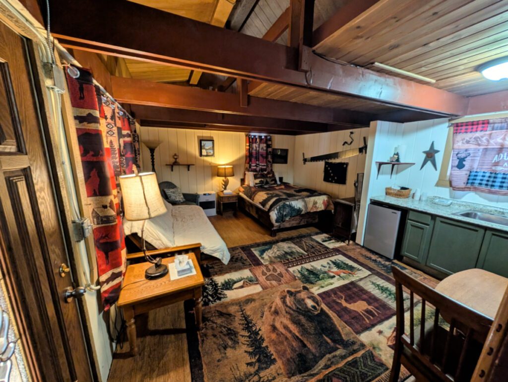 Rustic Cabin at Chena Hot Springs Resort Fairbanks Alaska 1
