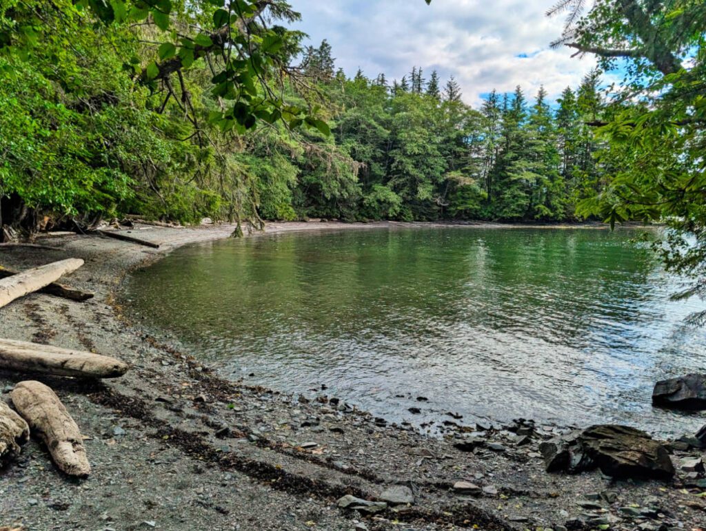 Cove at Totem Bight State Park Ketchikan Alaska 1