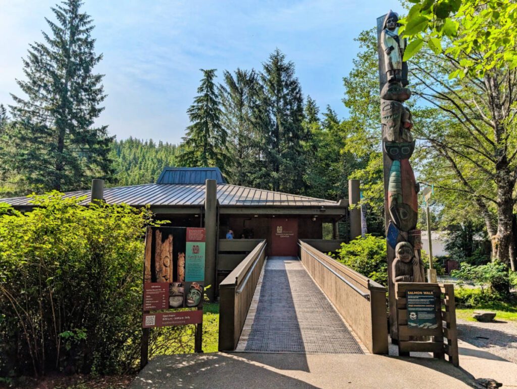 Exterior of Totem Heritage Center Ketchikan Alaska 1