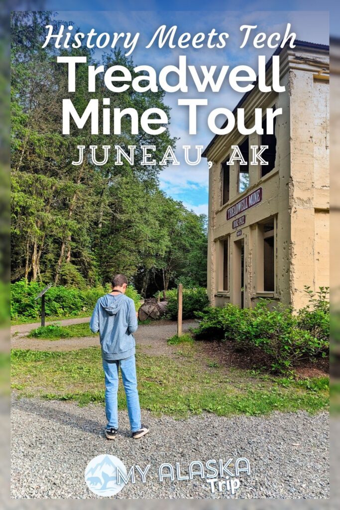 The Treadwell Mine Tour in Juneau is a really unique experience where walking through mine ruins meets augmented reality technology to make an immersive historic walking tour. Learn about one of the largest mines from Gold Rush days and step into the history during your Juneau visit.