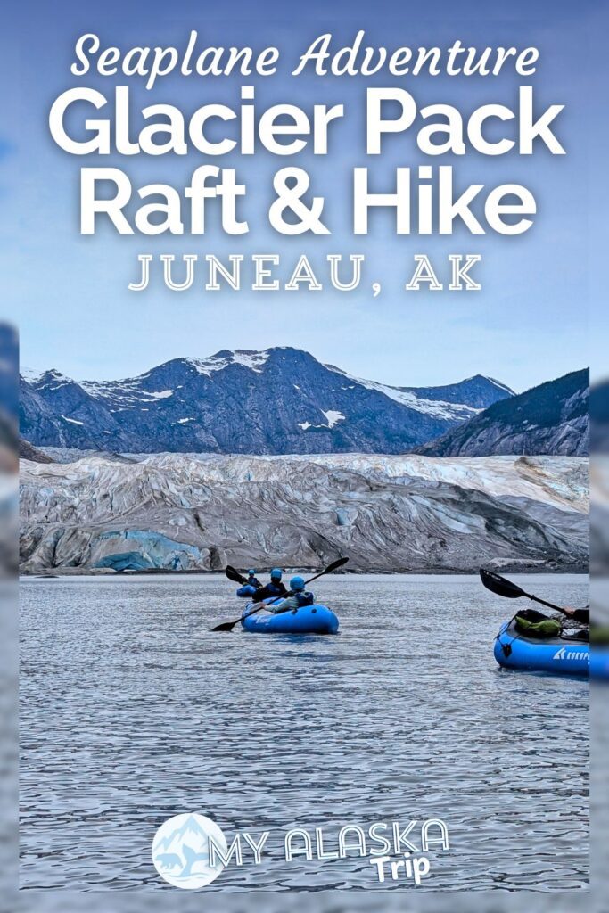 One of the most epic tours from Juneau, glacier pack rafting paired with hiking and flightseeing is an incredible experience. A bucket list sort of adventure, Above and Beyond Alaska guides guests across a glacier lake and hiking on the Norris Glacier, and there's even a seaplane flight involved. Learn more about this experience and see if it's the right choice for you when you're in Juneau.