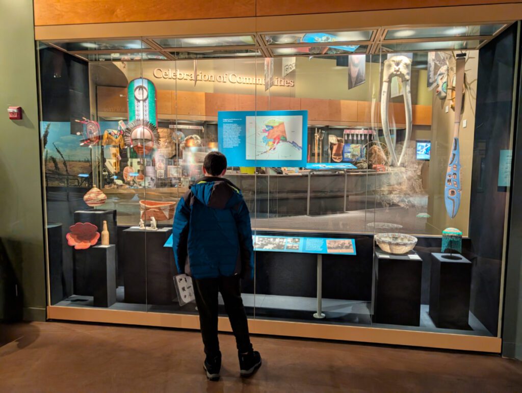 Taylor Family at Morris Thompson Cultural Museum Fairbanks Alaska 1
