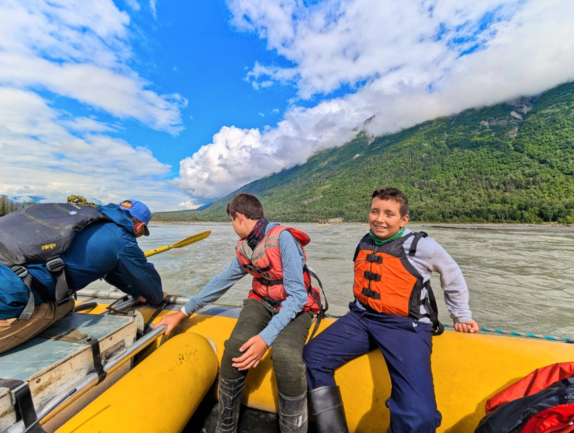 Beautiful Bald Eagle Preserve Float Trip on the Chilkat River in Haines, Alaska