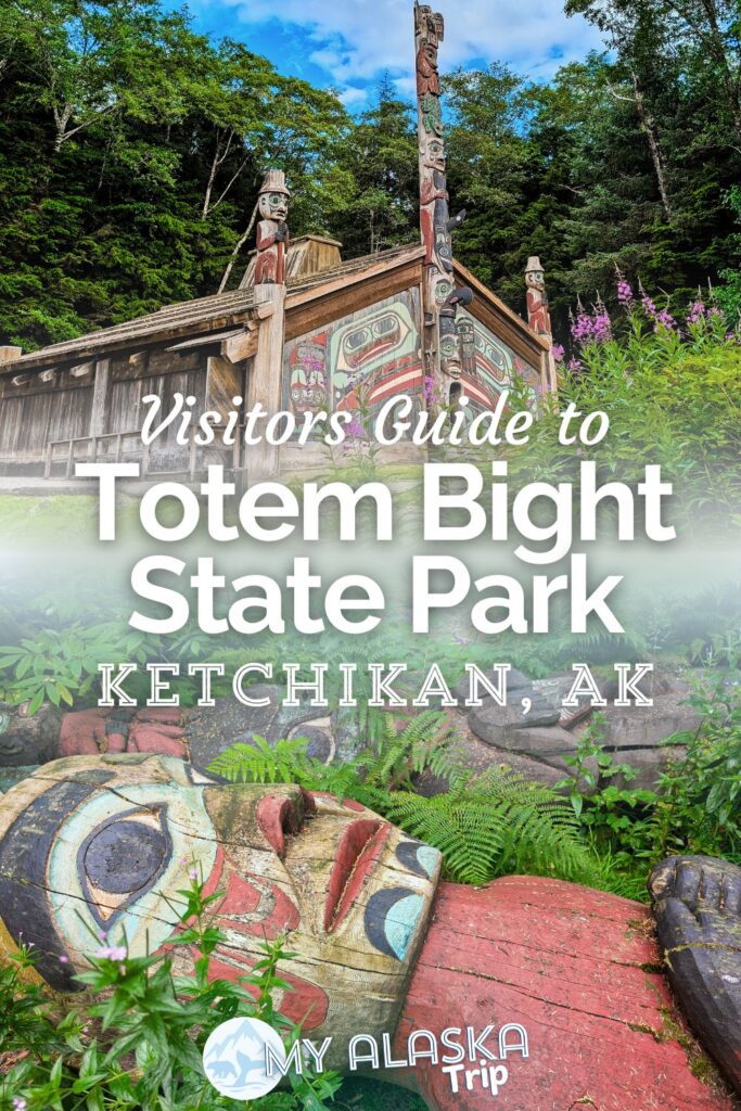 Visiting Totem Bight State Park in Ketchikan is a special experience and worth making happen when you're here. Although it's not located directly in the main town area, it's not difficult to get to and is worth the journey to experience this beautiful Tlingit art and history.