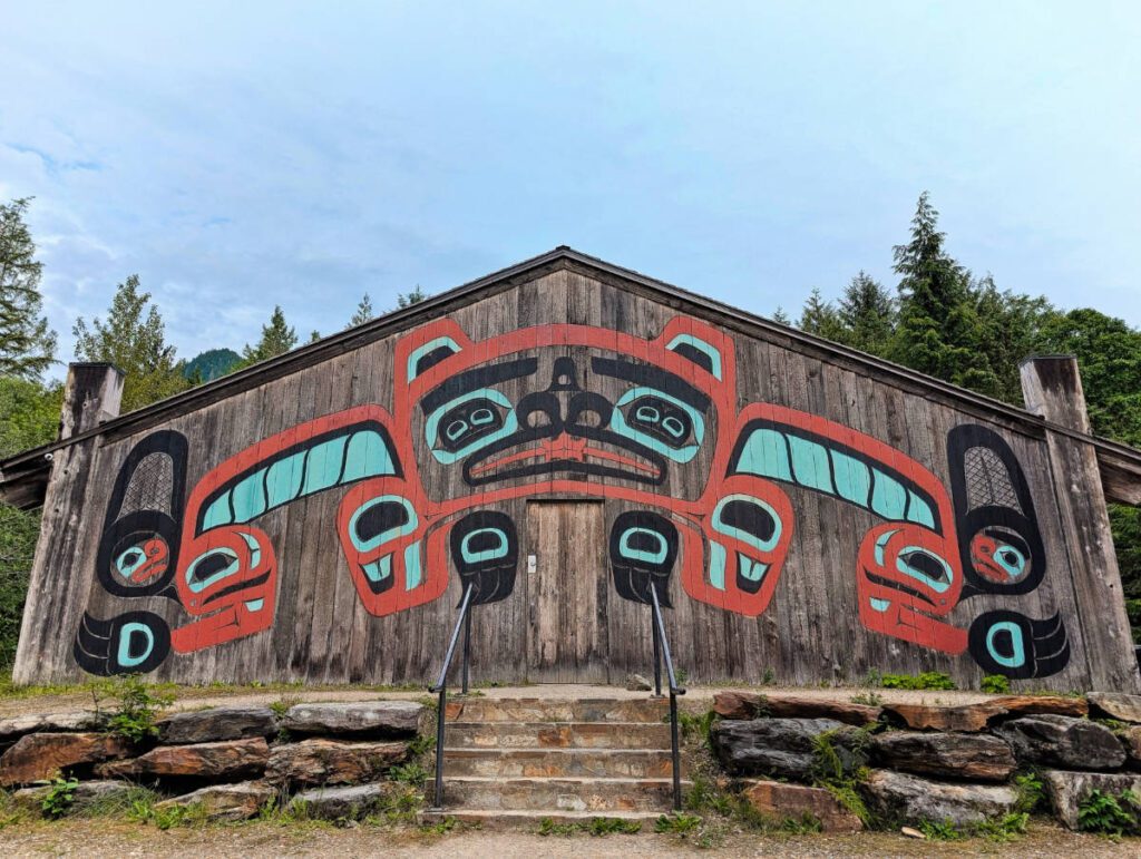 Beaver Clan House at Saxman Native Village Ketchikan Alaska 3