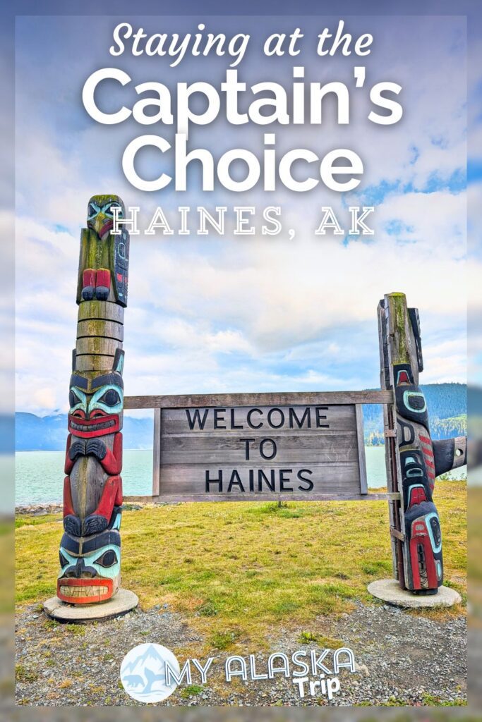 The Captain's Choice Motel in Haines is one of the few options in town, but it's a good one. Comfort and ease in a great location, daily breakfast and even car rentals through the front office make the Captain's Choice a great pick in Haines.