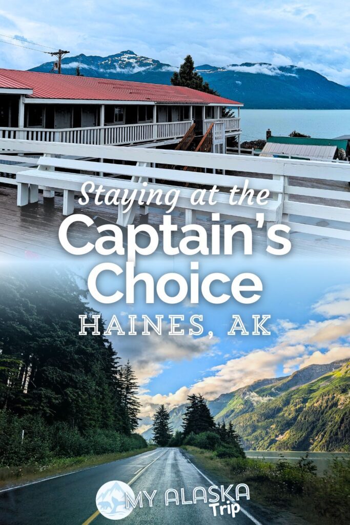 The Captain's Choice Motel in Haines is one of the few options in town, but it's a good one. Comfort and ease in a great location, daily breakfast and even car rentals through the front office make the Captain's Choice a great pick in Haines.