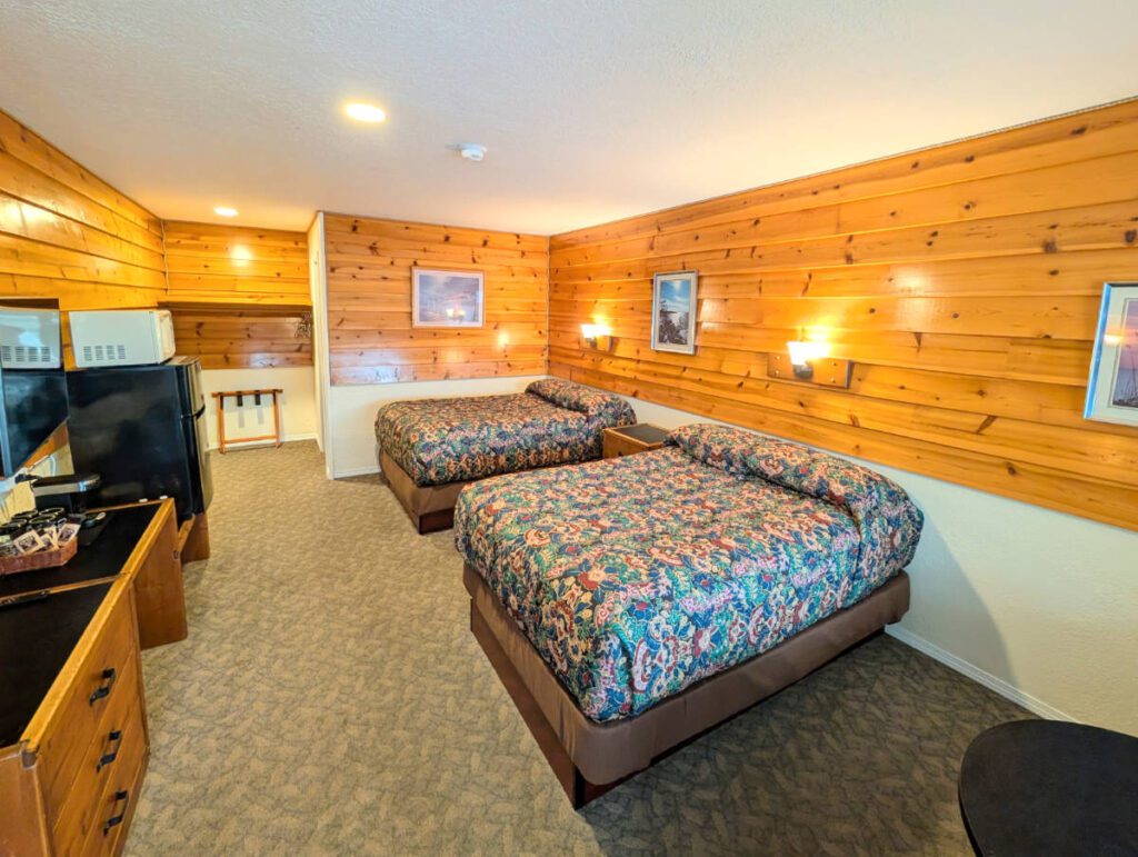 Two Queen Room at Captains Choice Motel Haines Alaska 1b