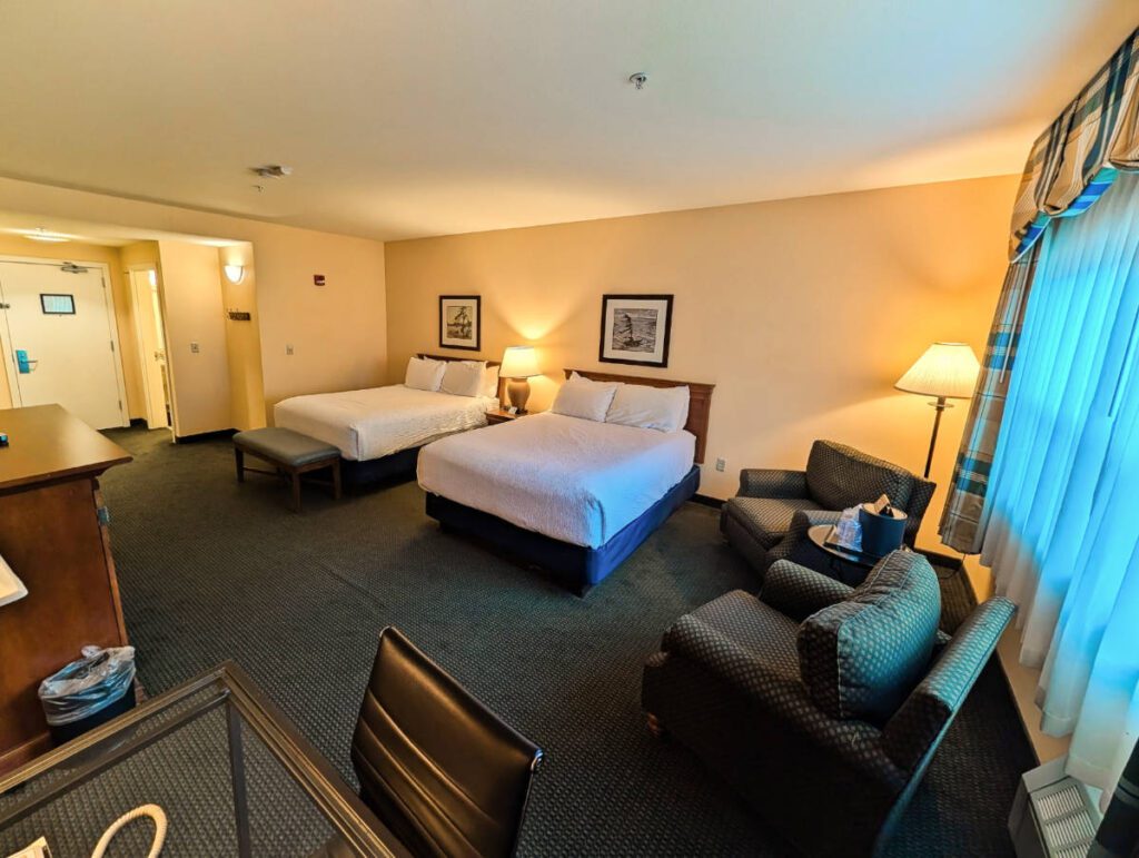 Two Queen Room at Landing Hotel Ketchikan Alaska 1