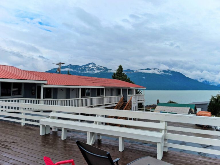 View from Captains Choice Motel in Haines Alaska 2