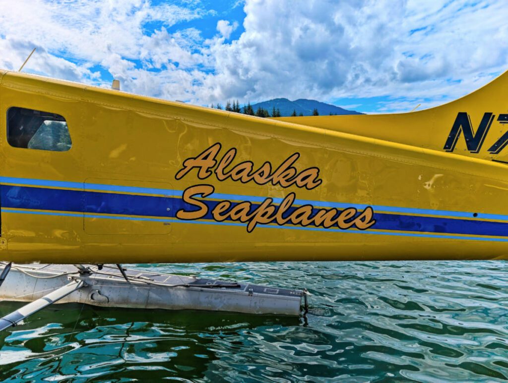 Sea Plane at Juneau Float Plan Airport Pond Juneau Alaska 2