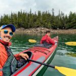 Taylor Family kayaking at Orca Cove with Ketchikan Kayak Co Ketchikan Alaska 1